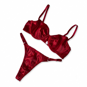 Ruby Satin Set