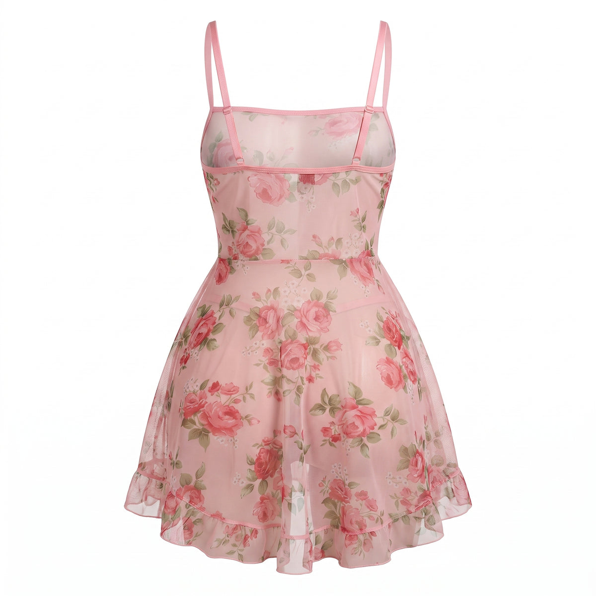 Rose Ruffle Babydoll