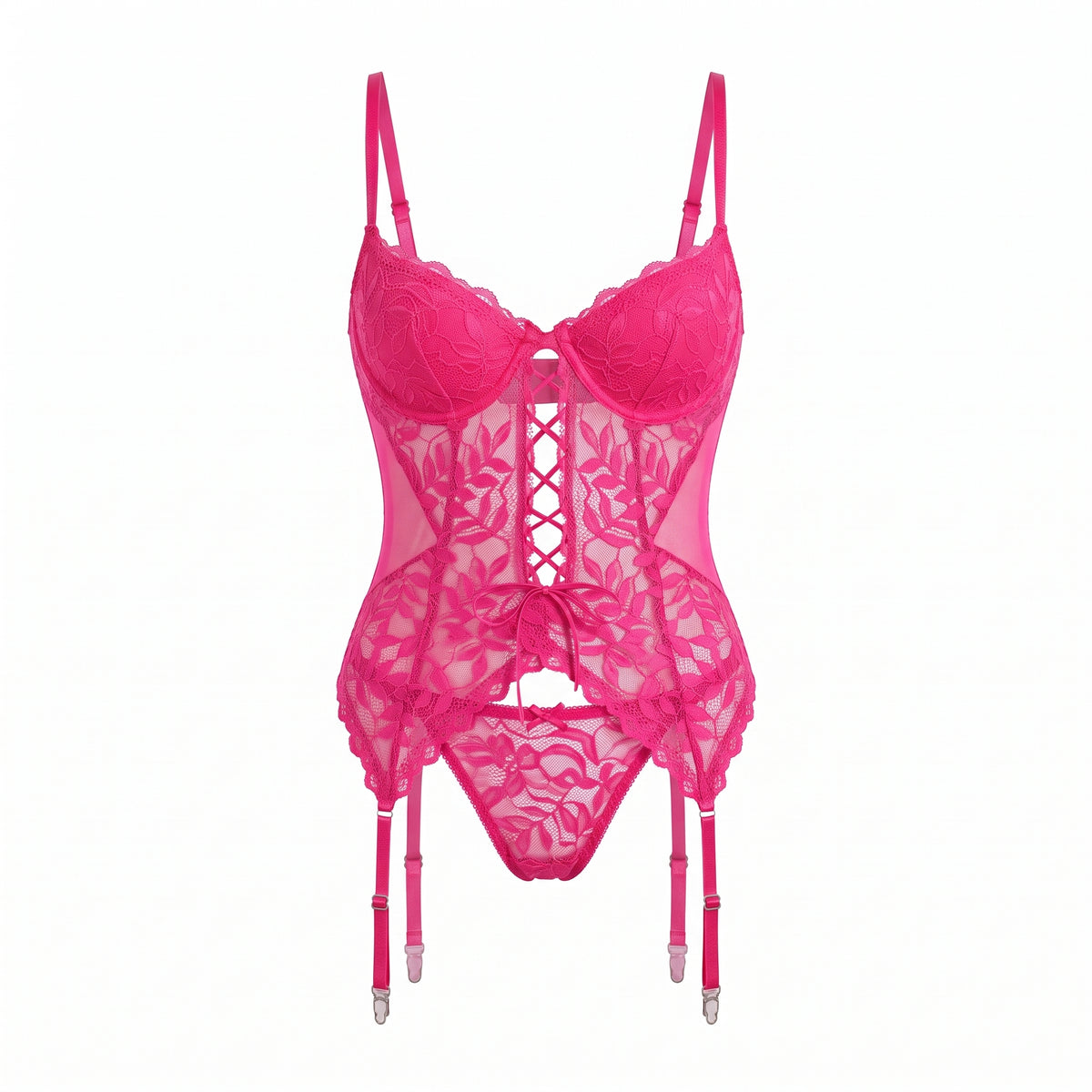Valentina Lace Corset Set