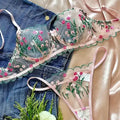 Meadow Bloom Lingerie Set