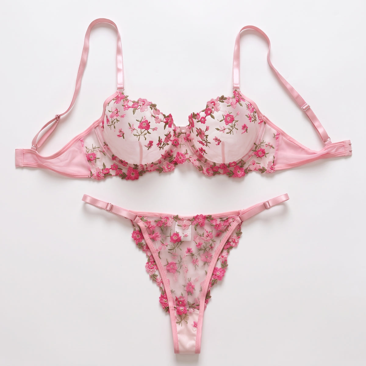 Rosalie Floral Lingerie Set