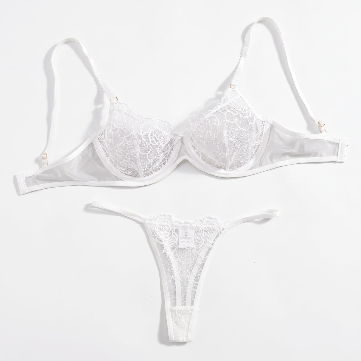 Ivory Rose Lingerie Set